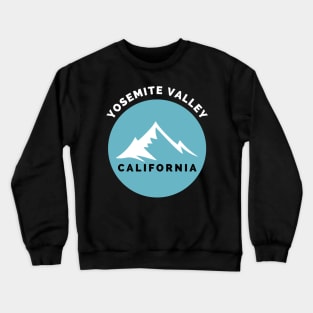 Yosemite Valley Ski Snowboard Mountain California Yosemite - Yosemite Valley California - Travel Crewneck Sweatshirt